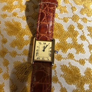 Vintage must de Cartier Tank